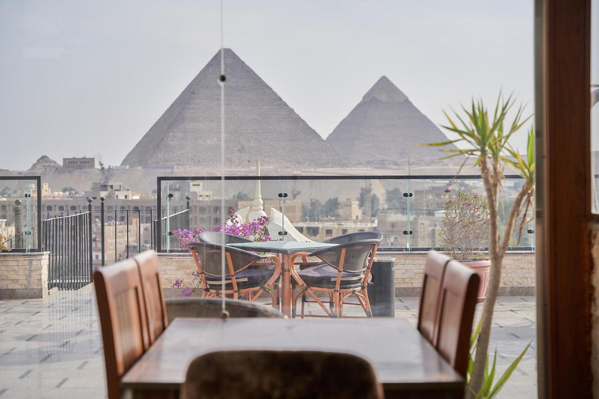 New Top Pyramids Hotel Kairo Eksteriør billede