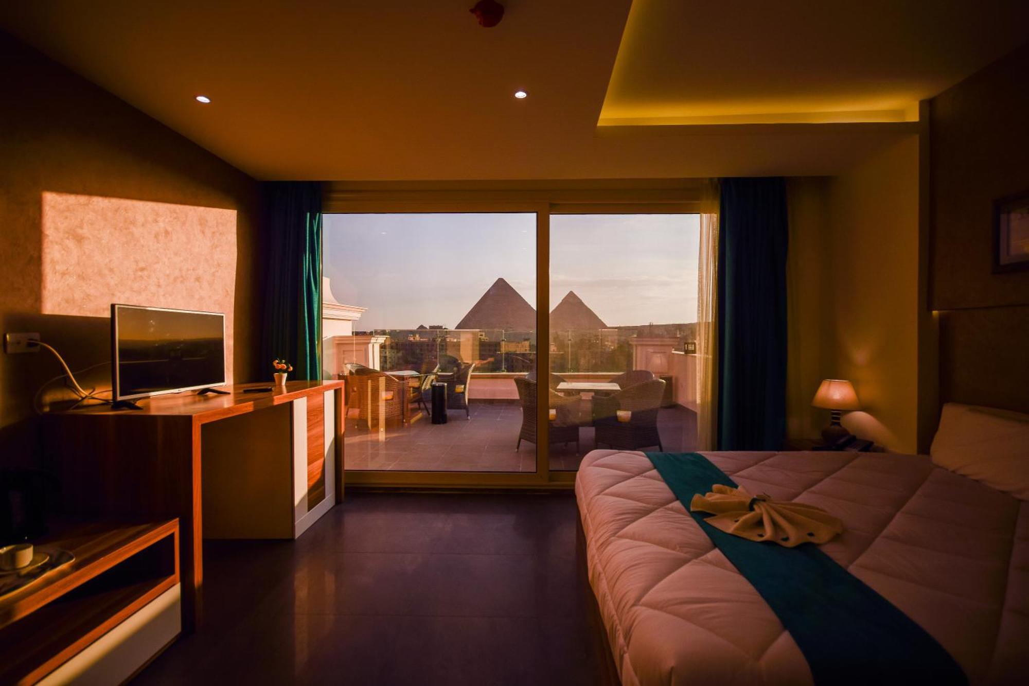 New Top Pyramids Hotel Kairo Eksteriør billede