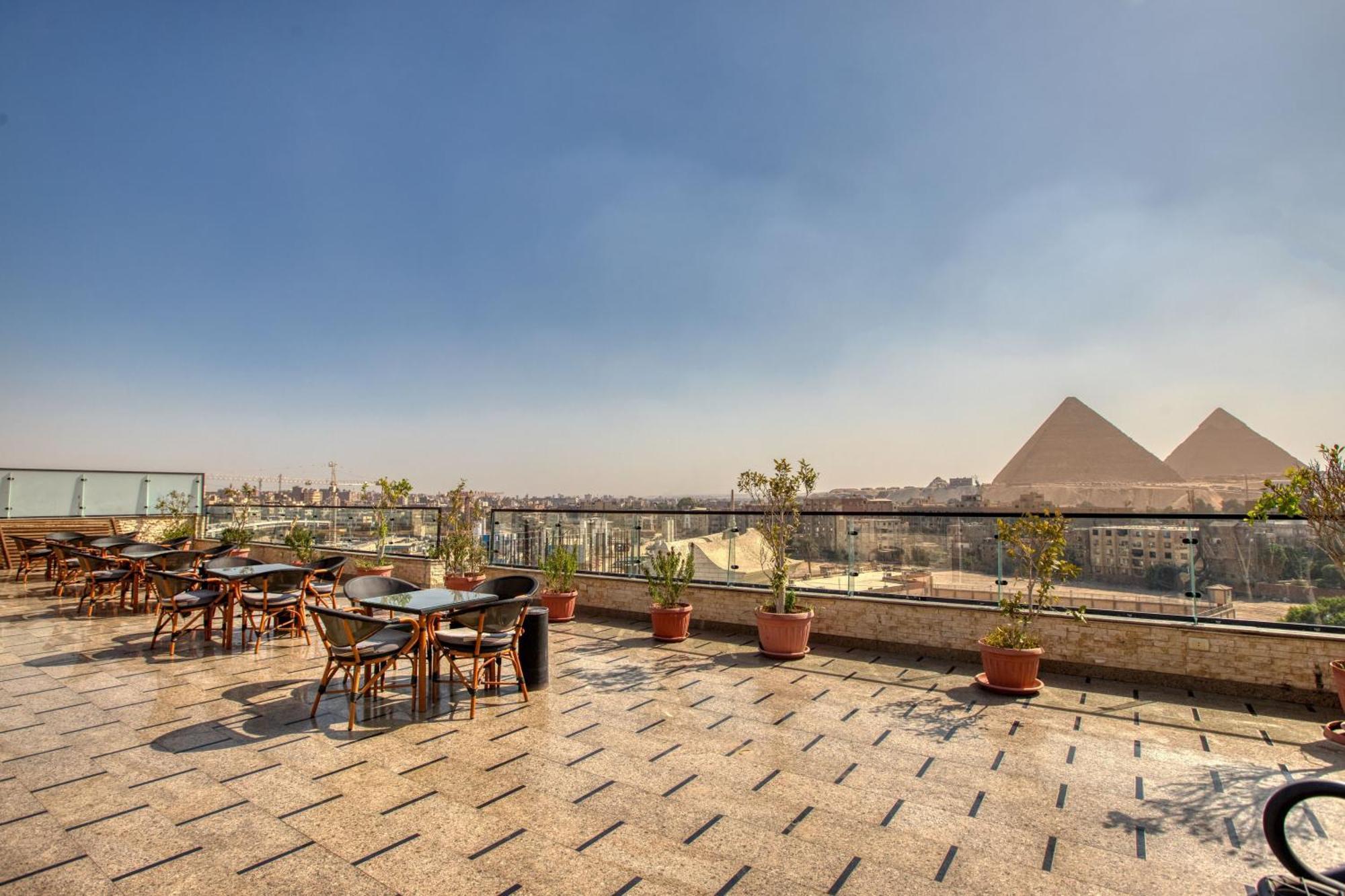 New Top Pyramids Hotel Kairo Eksteriør billede